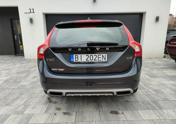 Volvo V60 cena 49900 przebieg: 242153, rok produkcji 2015 z Kowary małe 137
